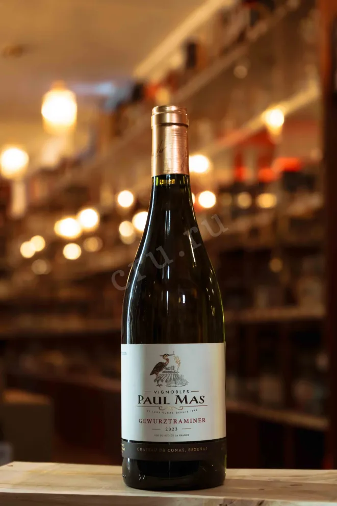 В магазине Крю Профи Paul Mas Gewurztraminer Pays d'Oc 2023 0.75 л