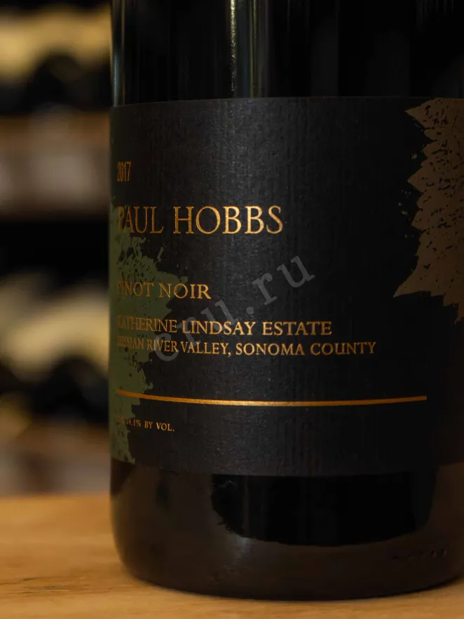 В магазине Крю Профи Paul Hobbs Katherine Lindsay Estate Pinot Noir 2017 0.75 л
