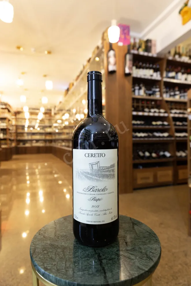 В магазине Крю Профи Ceretto Barolo Prapo DOGC in woodbox 2015 1.5 л