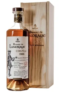 Коньяк Deniort de Lanoraye Grande Champagne wooden box 1988 0.7 л