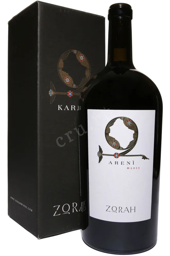 Вино Zorah Areni in gfit box 1.5 л