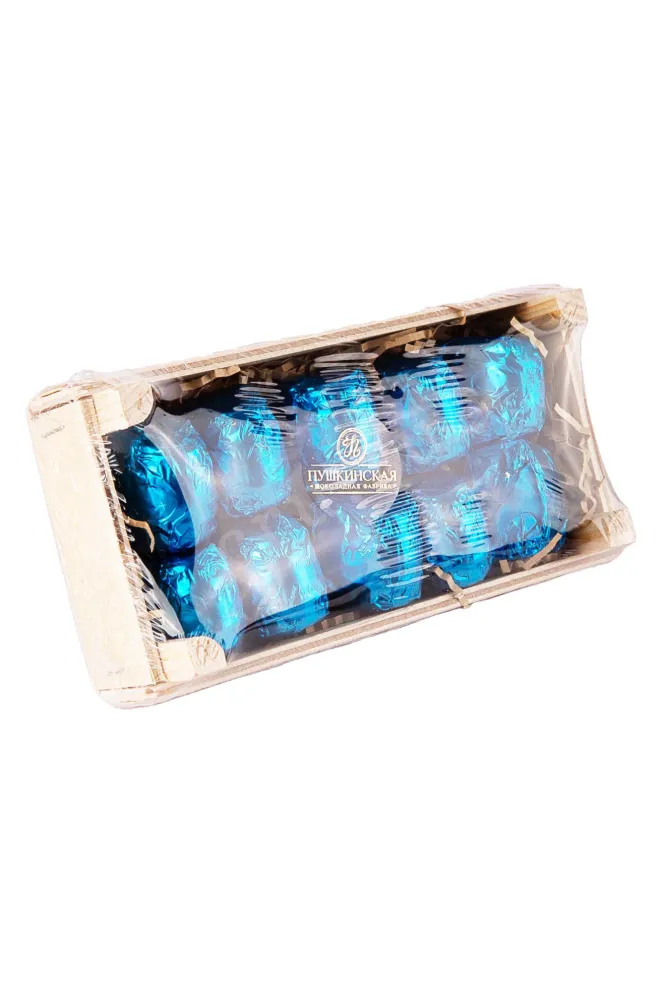 Конфеты Пушкинская шоколадная фабрика с джином Барриста Блю 160 г