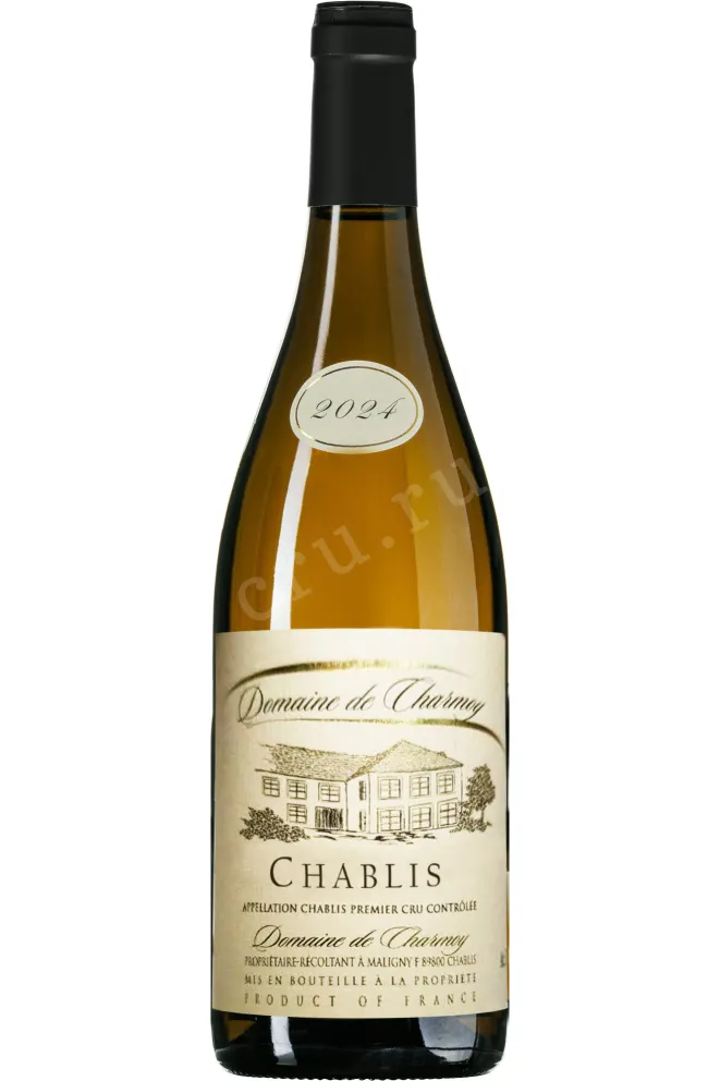 Вино Domaine De Charmoy Chablis 2024 0.75 л