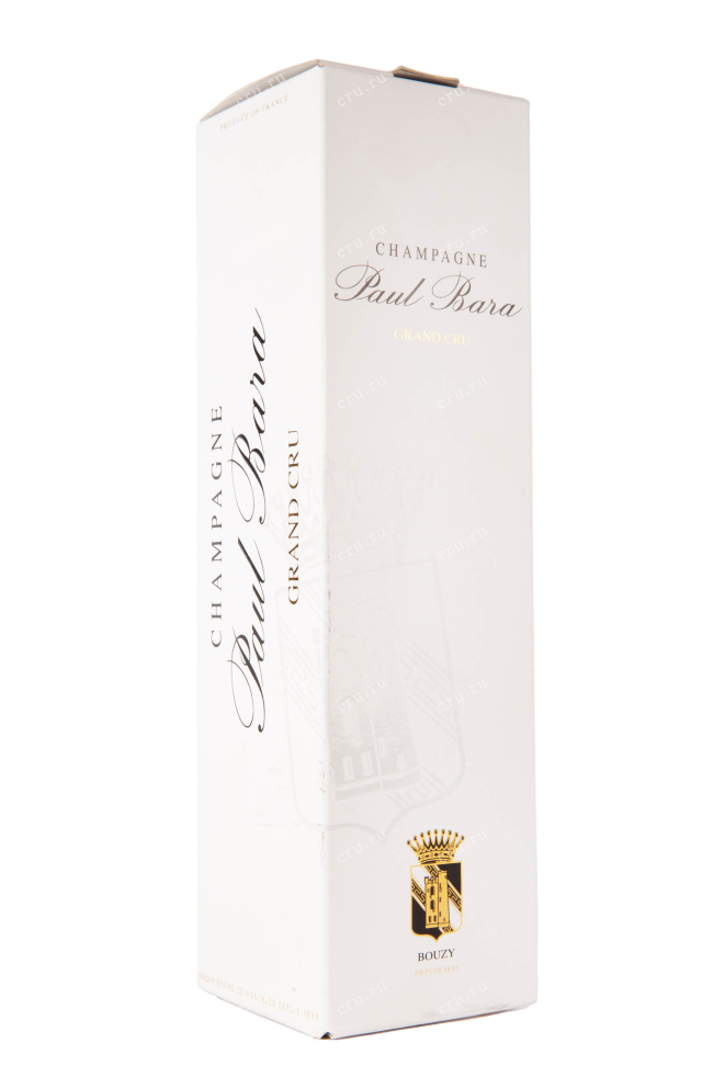 Подарочная коробка игристого вина Поль Бара Гран Розе Брют Бузи Гран Крю 2016 0.75