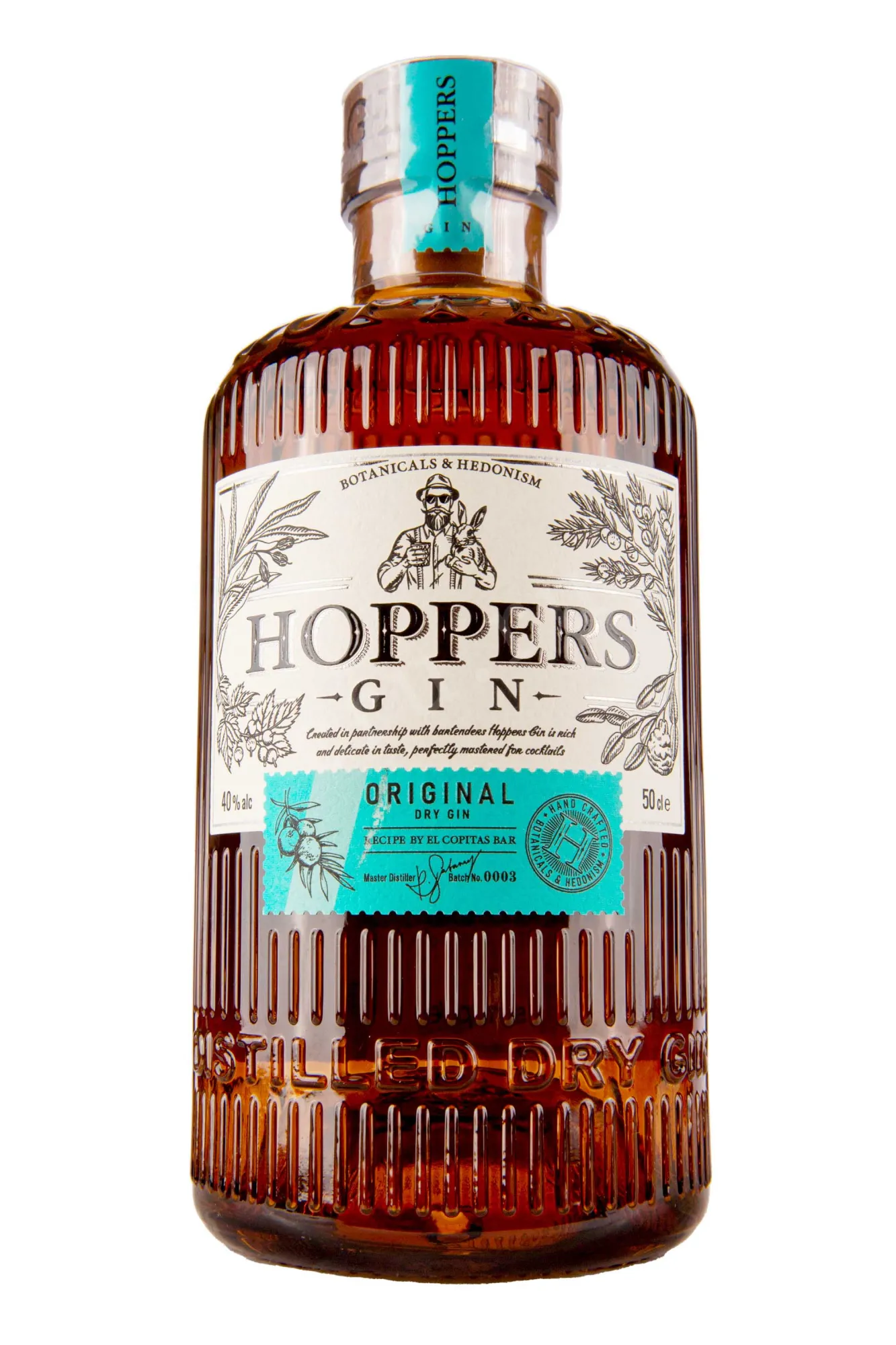 Фото — Джин Hoppers Original Dry  0.5 л