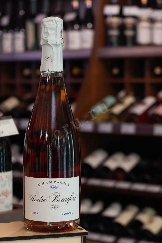 В магазине Крю Профи Andre Beaufort Polisy Reserve Rose Demi-Sec 2018 0.75 л