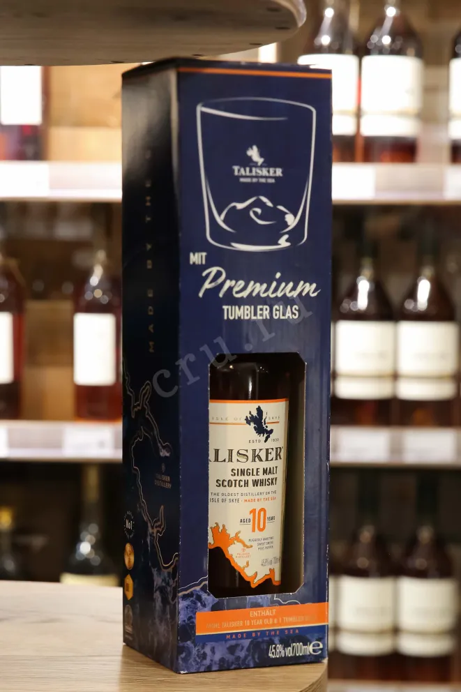В магазине Крю Профи Talisker 10 Years Old in gift box with glass 0.7 л