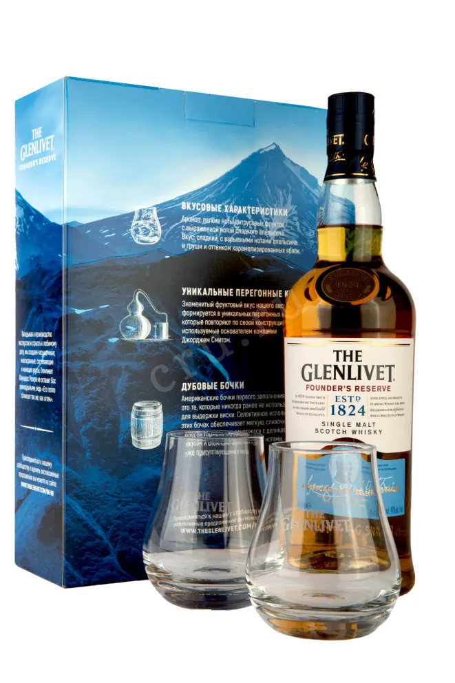 Виски Glenlivet Founder's Reserve  0.7 л