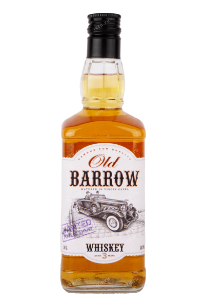Виски Old Barrow 3 years  0.5 л