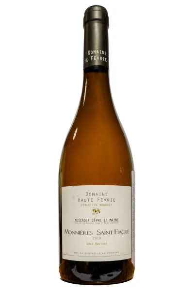 Вино Monnieres Saint Fiacre Muscadet Sevre Et Maine AOC 2018 0.75 л