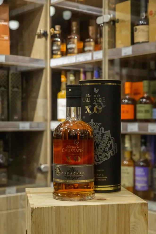 В магазине Крю Профи Marquis de Caussade XO 0.7 л