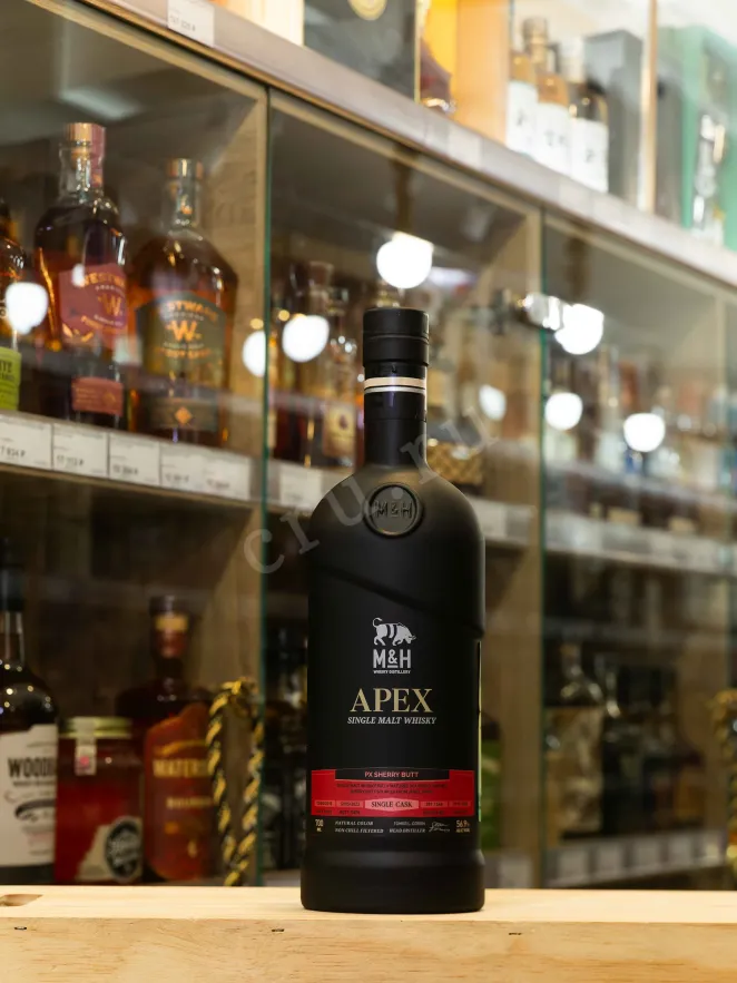 В магазине Крю Профи M & H Apex Single Cask PX Sherry Butt gift box 0.7 л