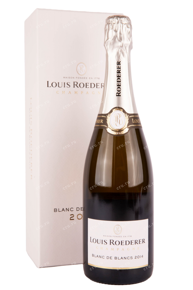 Шампанское Louis Roederer Blanc de Blancs gift box 2014 0.75 л