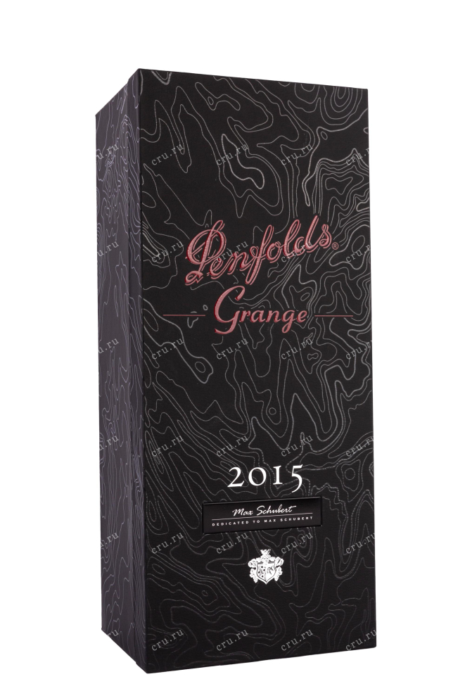 Контрэтикетка Penfolds Grange gift box 2015 0.75 л