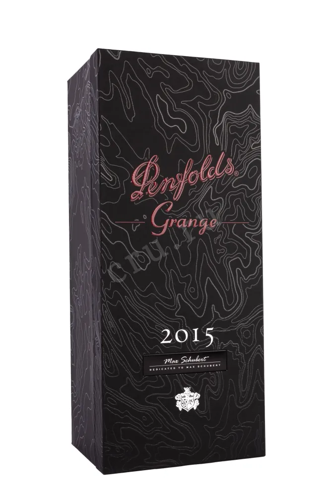 Контрэтикетка Penfolds Grange gift box 2015 0.75 л