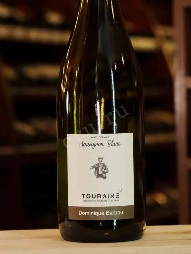 В магазине Крю Профи Dominique Barbou Sauvignoin Blanc Touraine AOC 2022 0.75 л
