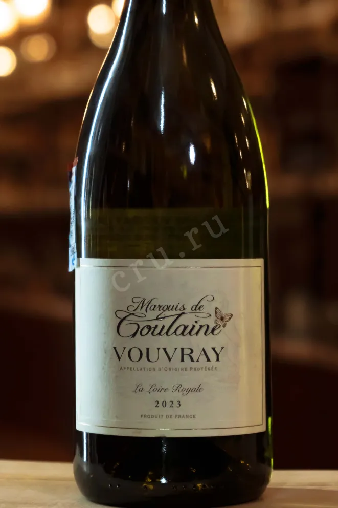 В магазине Крю Профи Marquis de Goulaine Vouvray La Loire Royale 2023 0.75 л