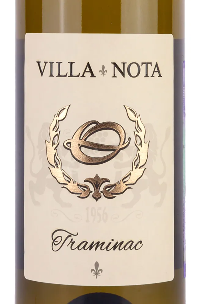 Этикетка Villa Nota Traminac 2021 0.75 л
