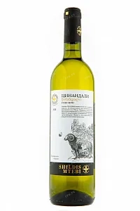 Вино Sheldis Mtebi Tsinandali 2020 0.75 л