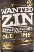 Вино The Wanted Zin Zinfandel 2022 0.75 л