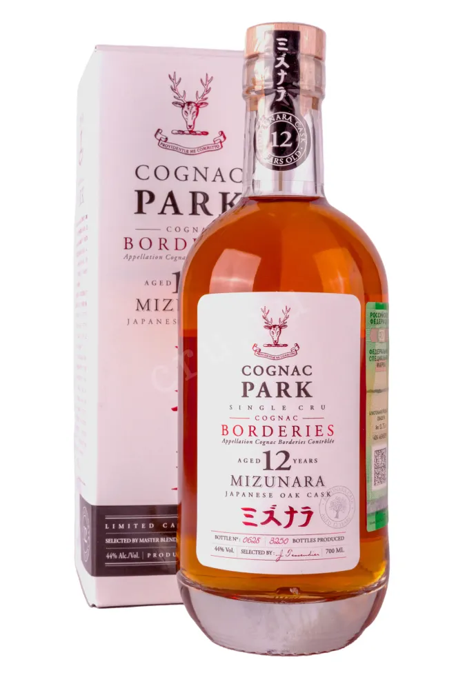 Коньяк Park Mizunara Borderies 12 лет in gift box  0.7 л