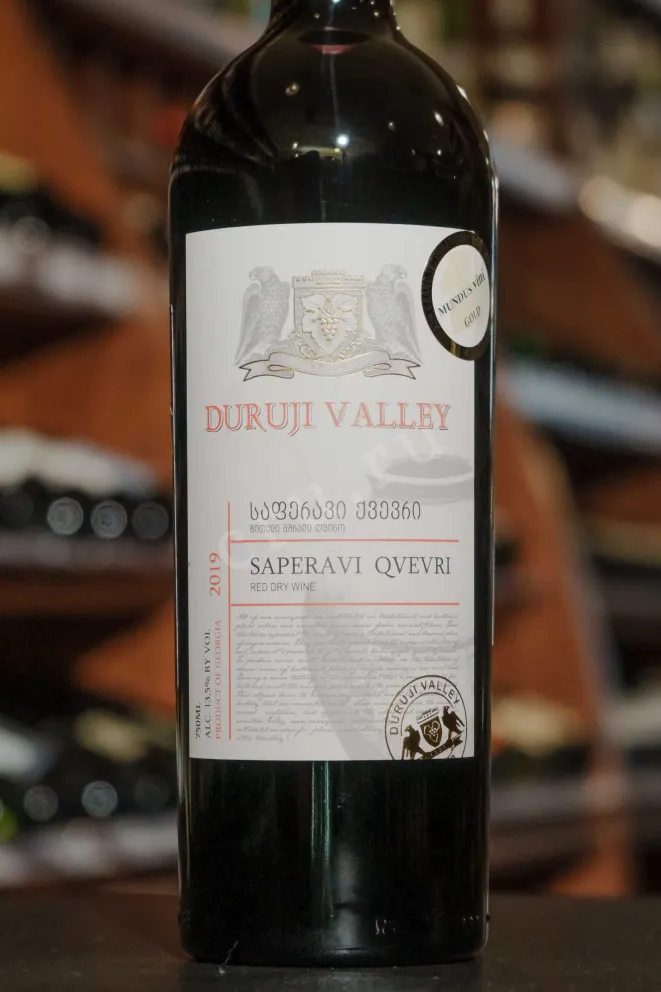 В магазине Крю Профи Duruji Valley Saperavi Qvevri 2019 0.75 л