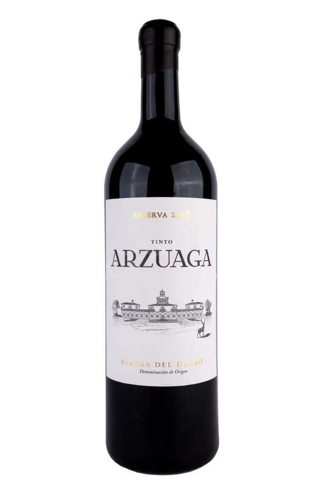 Этикетка Arzuaga Reserva Ribera del Duero with gift box 2018 3 л