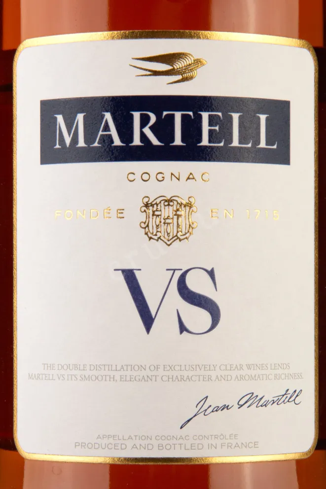 Этикетка Martel VS 0.35 л