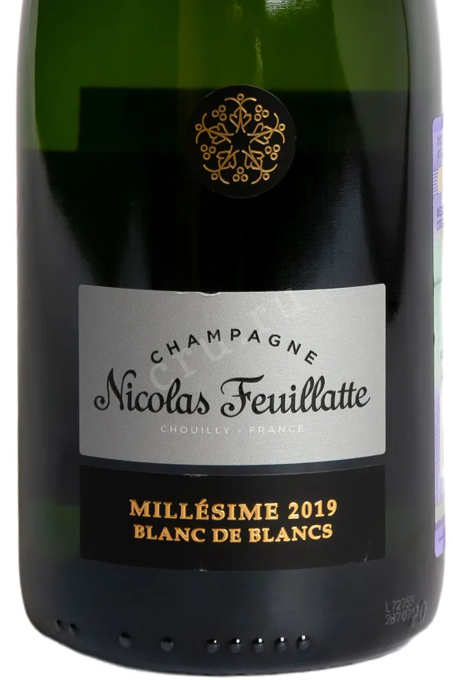 Этикетка Nicolas Feuillatte Blanc de Blancs Collection Vintage 2015 0.75 л