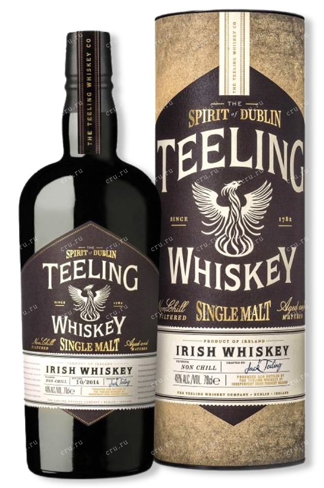 Виски Teeling Single Malt Irish Whiskey in tube  0.7 л