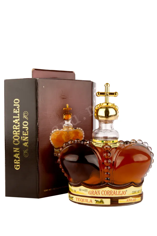 Текила Gran Corralejo Anejo in gift box  1 л