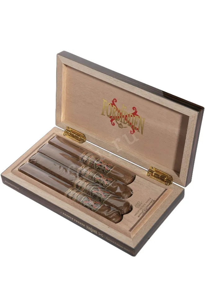 Сигары FFOX Fuente Fuente Opus X Story 4 Set Macassar Ebony