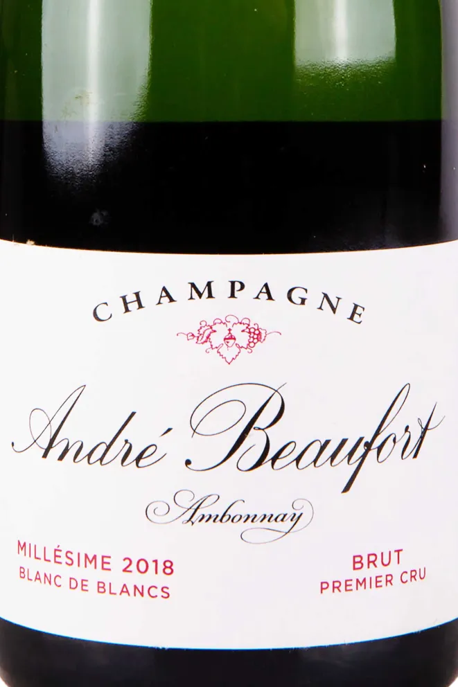 Этикетка Andre Beaufort Ambonnay Blanc de Blancs 2018 0.75 л