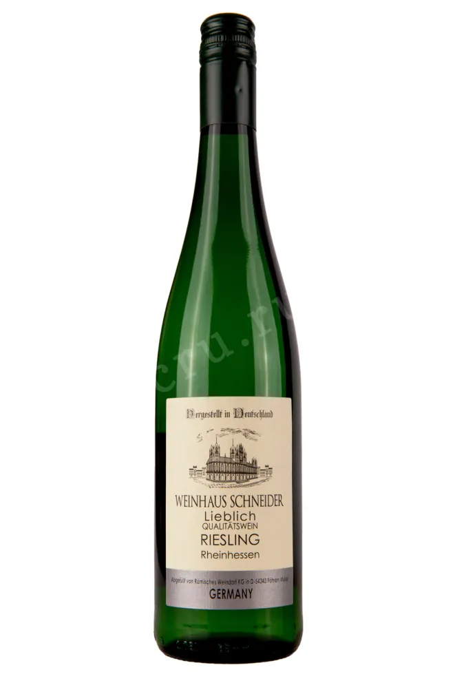 Вино Weinhaus Schneider Riesling Lieblich 2022 0.75 л