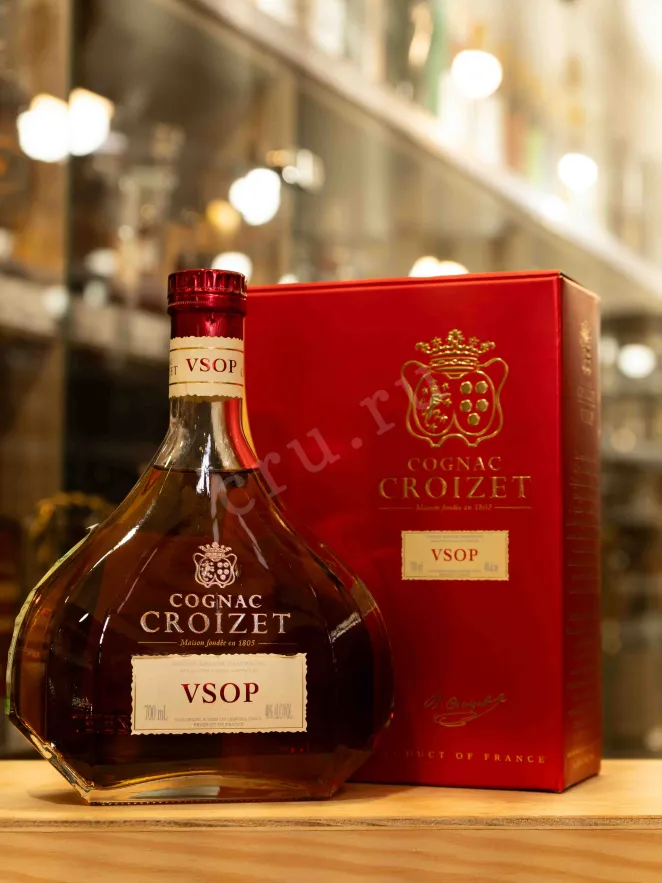 В магазине Крю Профи Croizet VSOP in gift box 0.7 л