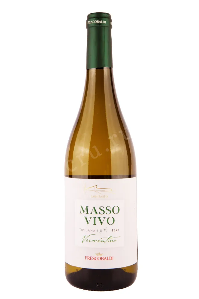 Вино Massovivo Vermentino Toscana Frescobaldi 2021 0.75 л