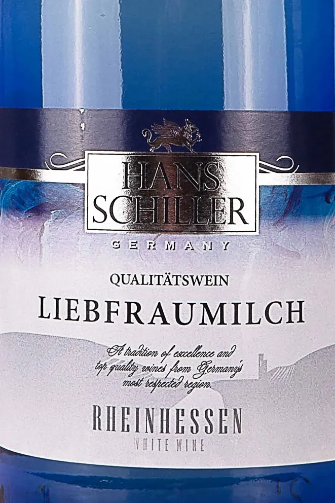 Этикетка Hans Schiller Liebfraumilch 2022 1.5 л