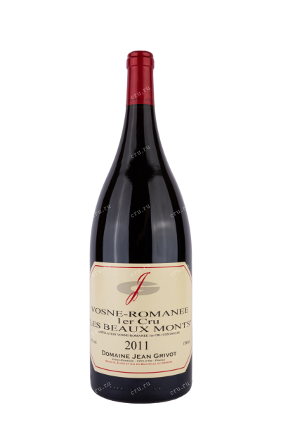 Вино Domaine Jean Grivot Vosne-Romanee 1er Cru Les Beaux Monts 2011 1.5 л