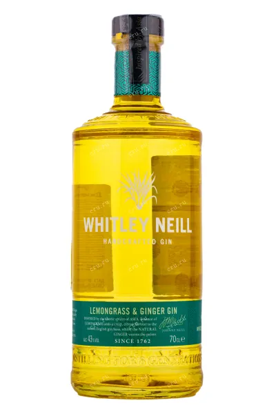 Джин Whitley Neill Lemongrass & Ginger 43  0.7 л