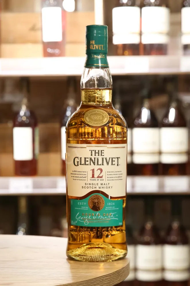 В магазине Крю Профи The Glenlivet 12 years in gift box 0.75 л