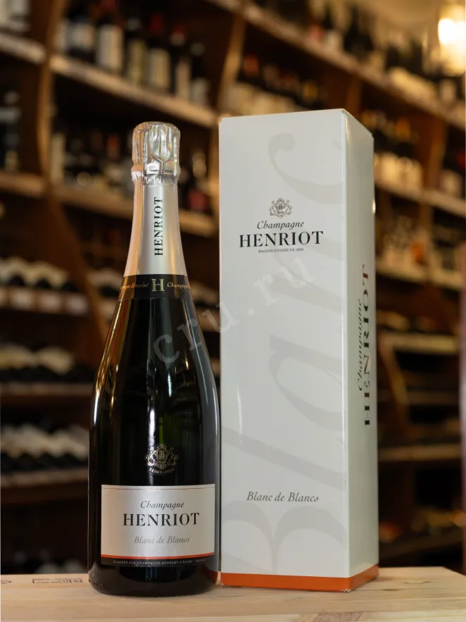 В магазине Крю Профи Henriot Blanc de Blancs with gift box 0.75 л