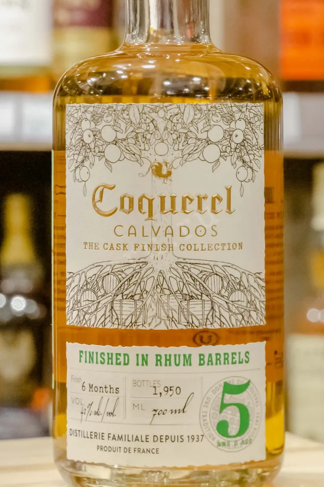 В магазине Крю Профи Coquerel Rum Finish 5 years in gift box 0.7 л