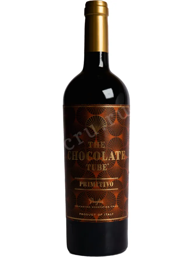 Вино Chocolate Tube Primitivo Alberello in tube 2022 0.75 л