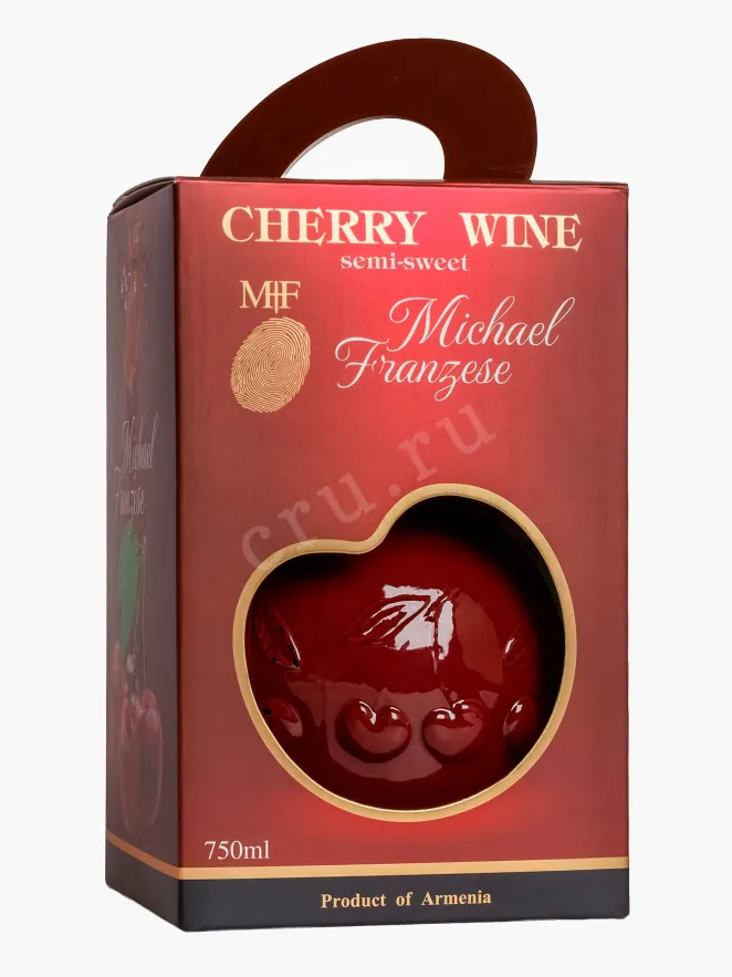 Подарочная коробка Michael Franzese Cherry in gift box 0.75 л