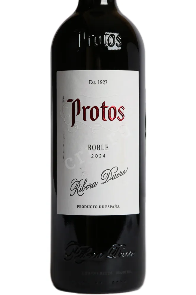 Этикетка Protos Roble Ribera del Duero 2019 0.75 л
