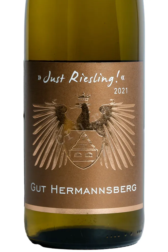 Этикетка Gut Hermannsberg Just Riesling Trocken 2022 0.75 л