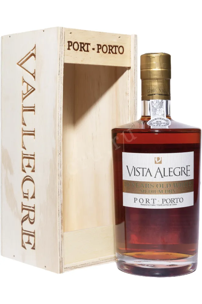 Портвейн Porto Vista Alegre 10 years wooden box 2014 0.5 л
