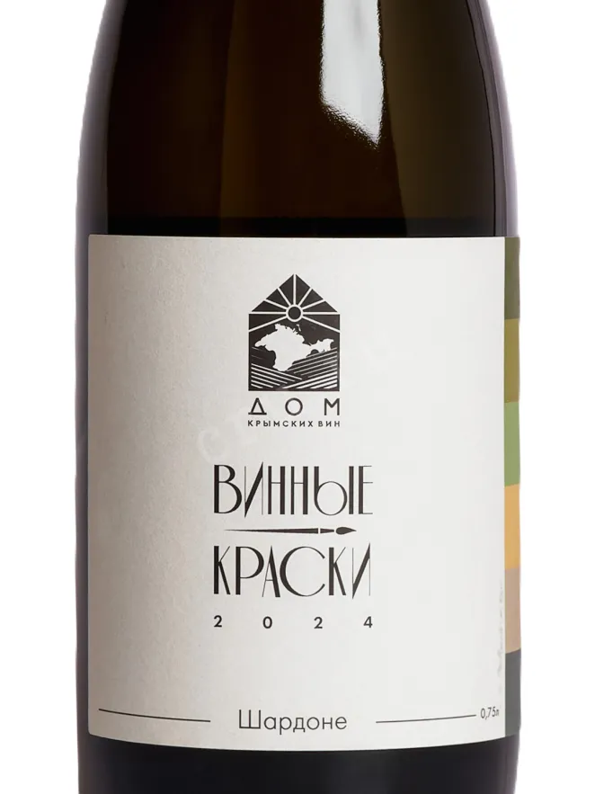 Этикетка Vinnye Kraski Chardonnay 2024 0.75 л