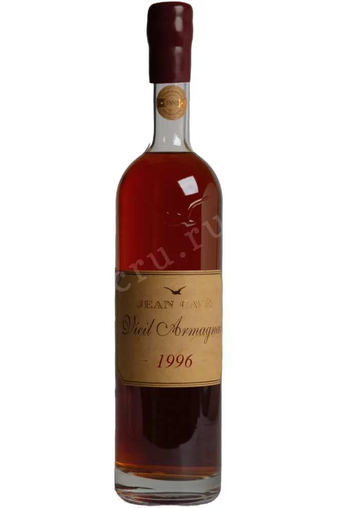 Бутылка Jean Cave Vieil Armagnac 1996 AOC wooden box 1996 0.7 л