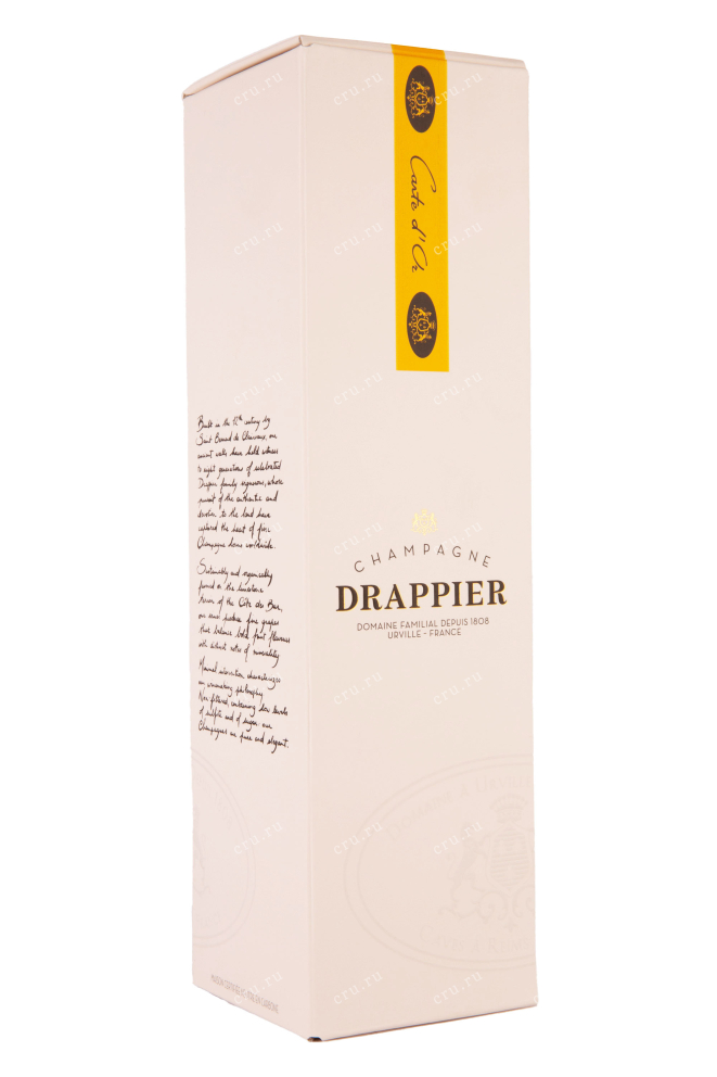 Подарочная коробка Carte d'Or Drappier gift box 2016 0.75 л